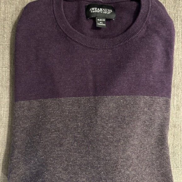 Kenneth Cole Crewneck Sweater Slim Fit - Picture 2 of 2